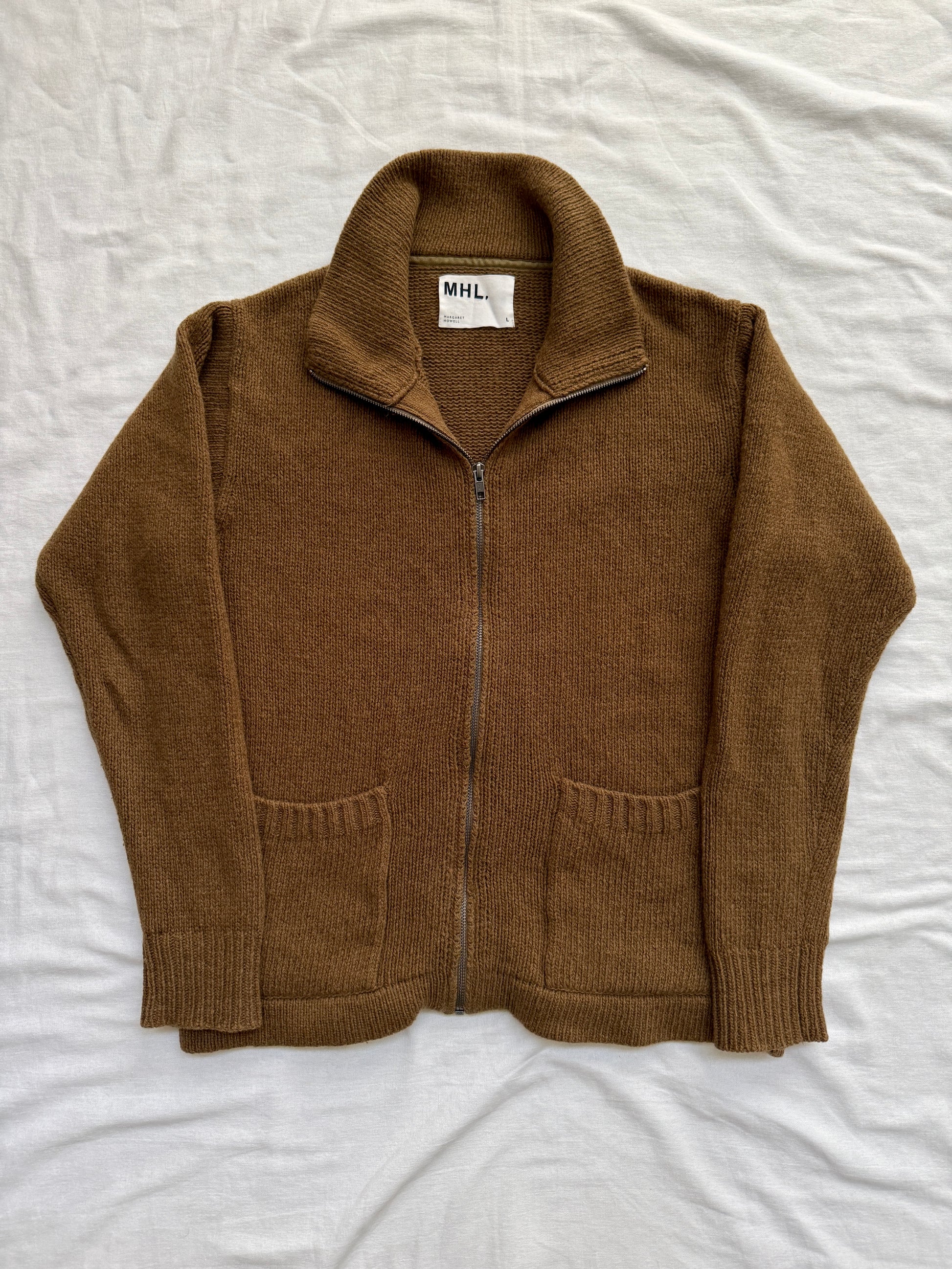 Margaret Howell MHL Zip-up Driver's Knit