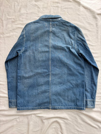 FDMTL Sashiko Faded Chore Coat