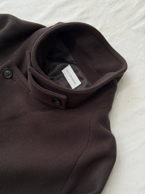 Ryo Takashima Double Breasted Wool Trench Coat