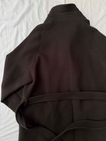 Ryo Takashima Double Breasted Wool Trench Coat