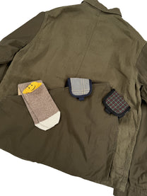 Kapital Ringoman Linen Chino Cloth x Garbadine Coverall Jacket