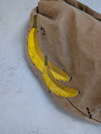Kapital Kountry Canvas Banana Appliqué Snufkin Shoulder Bag