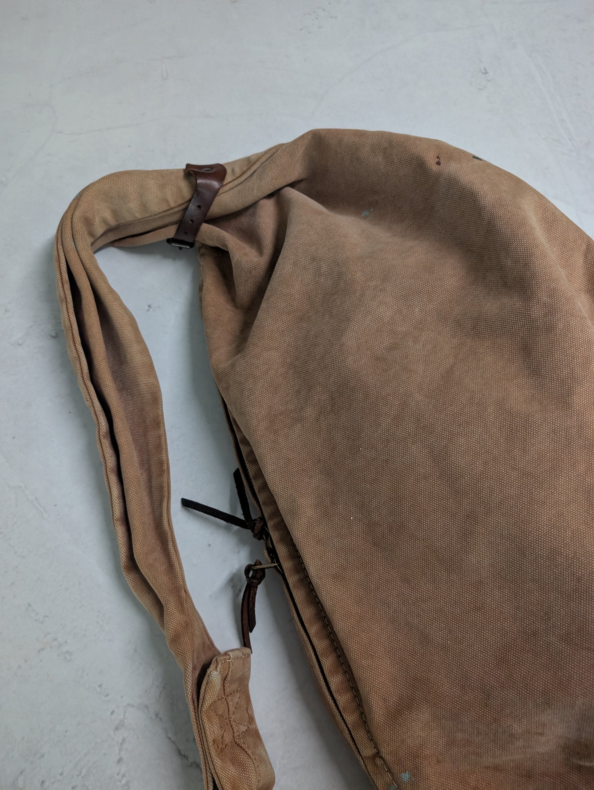 Kapital Kountry Canvas Banana Appliqué Snufkin Shoulder Bag