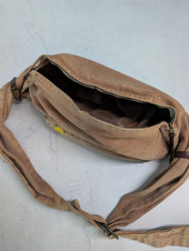 Kapital Kountry Canvas Banana Appliqué Snufkin Shoulder Bag