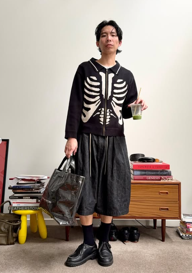Oriens Journal Standard Skeleton Knitted Polo