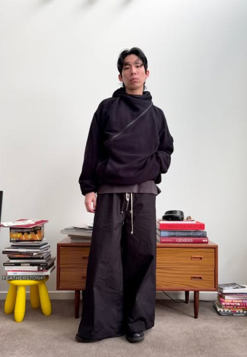 Post Archive Faction 5.1+ Center Hoodie - Black