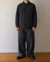 Y's for Men Padded Washed Overshirt