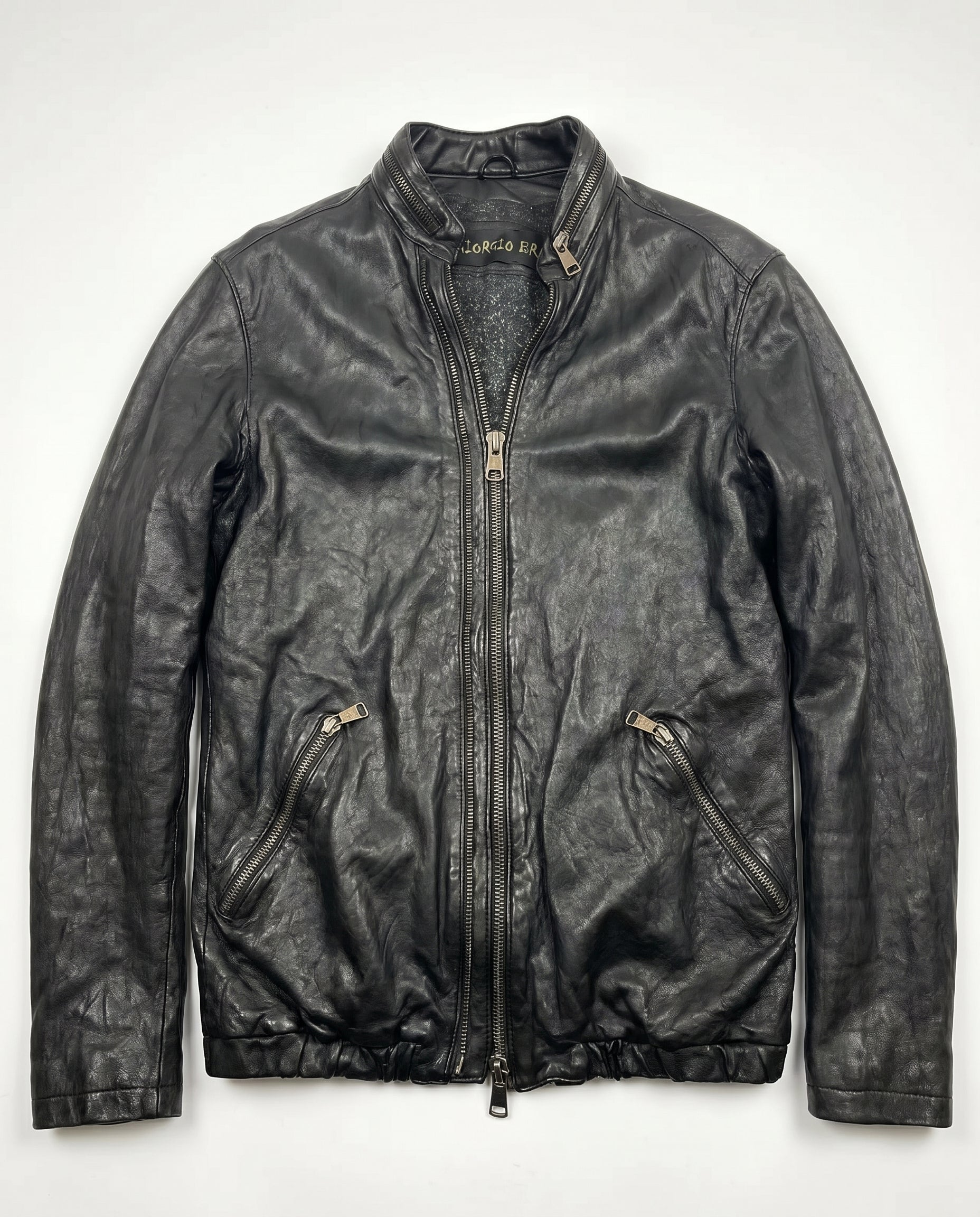 Giorgio Brato Leather Jacket
