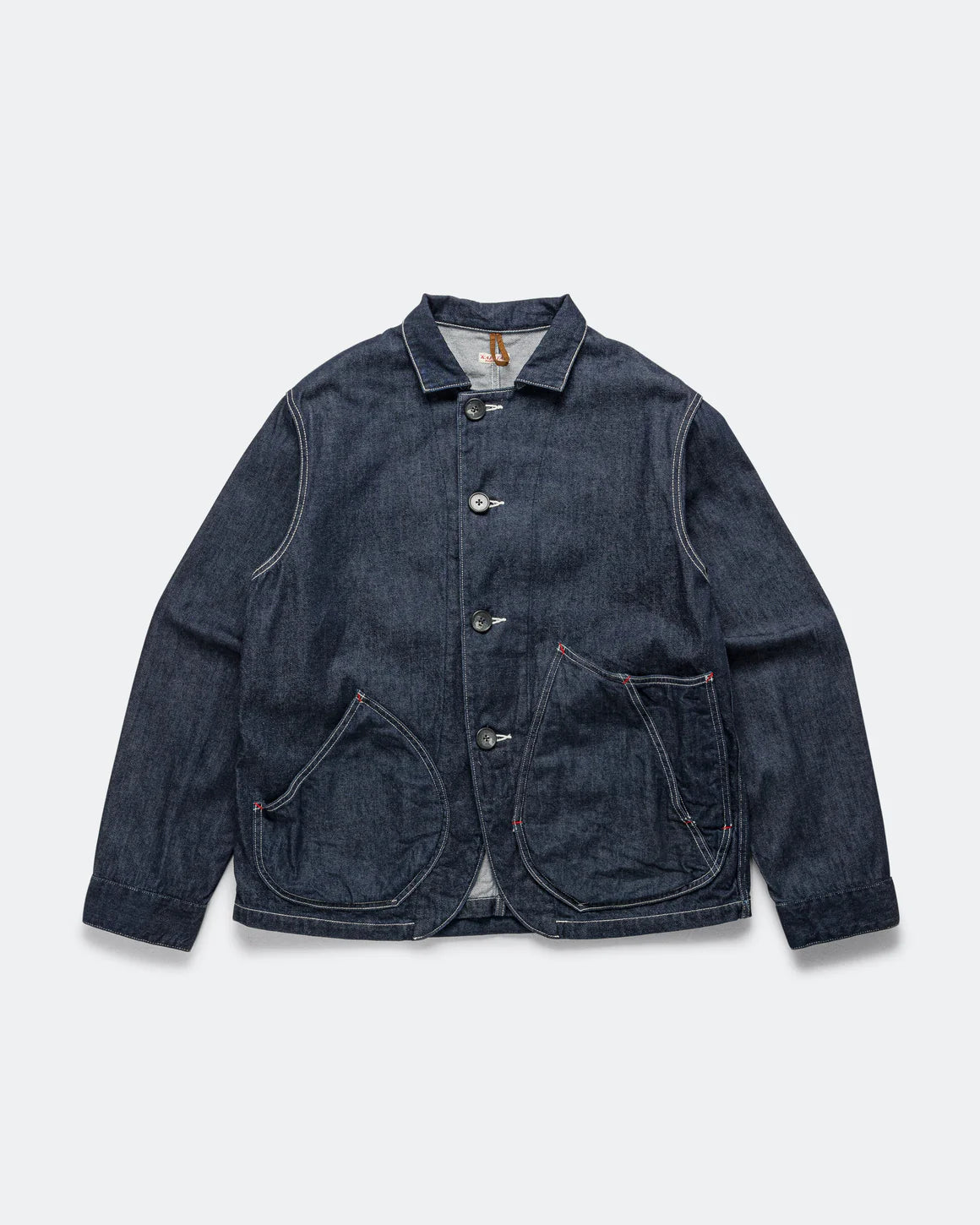 Kapital Ringoman Contrast Stitch Denim Jacket