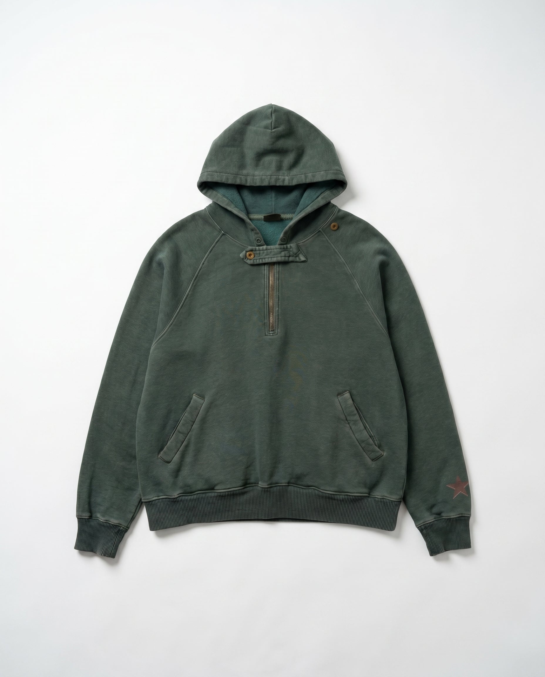Kapital Heavyweight Terry Raglan Hoodie