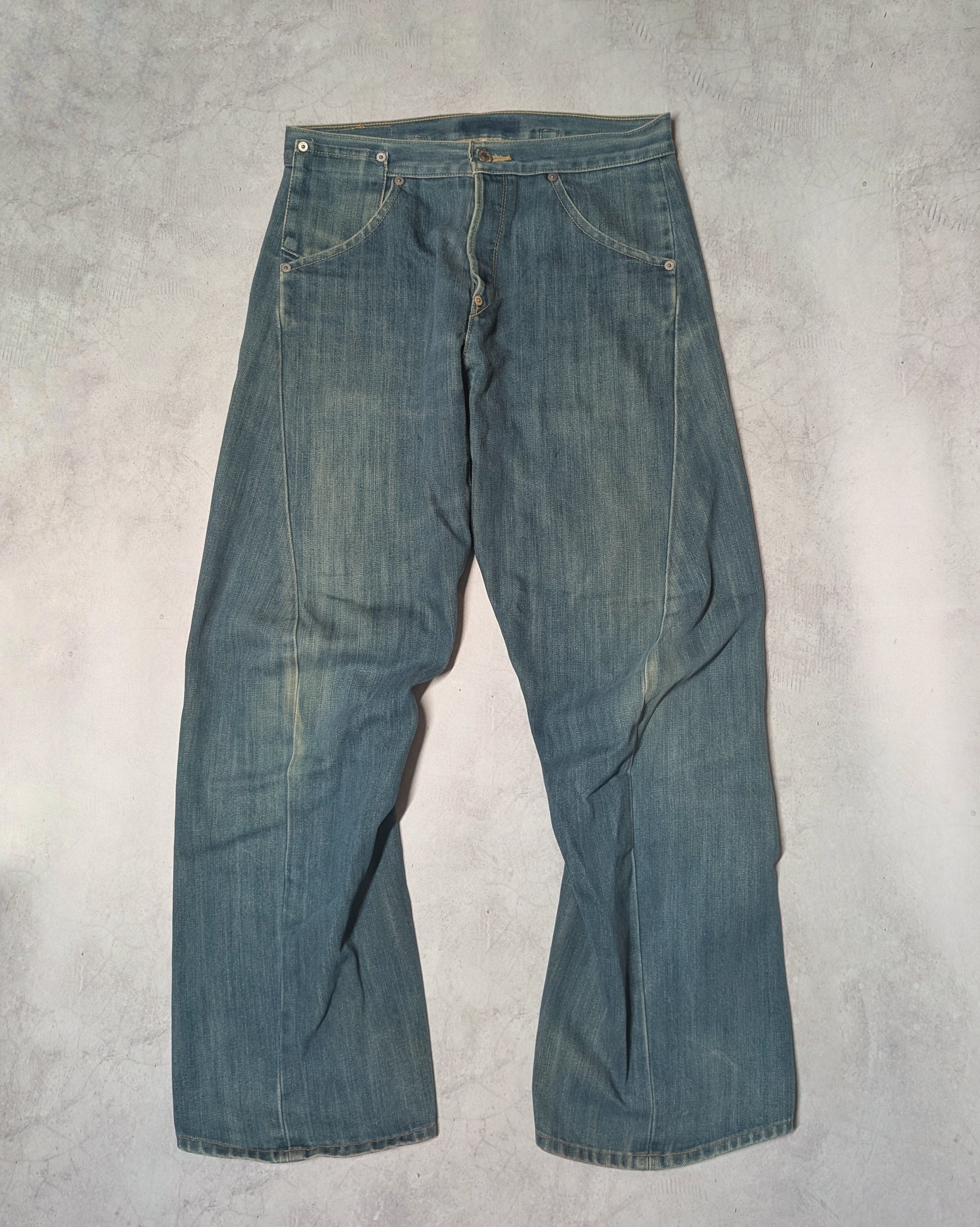 Levi's Engineered Jeans Vintage Twisted-Seam Denim Pants