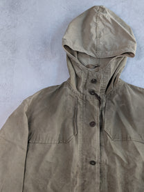 Vintage 1960s French Military Alpine Smock Jacket