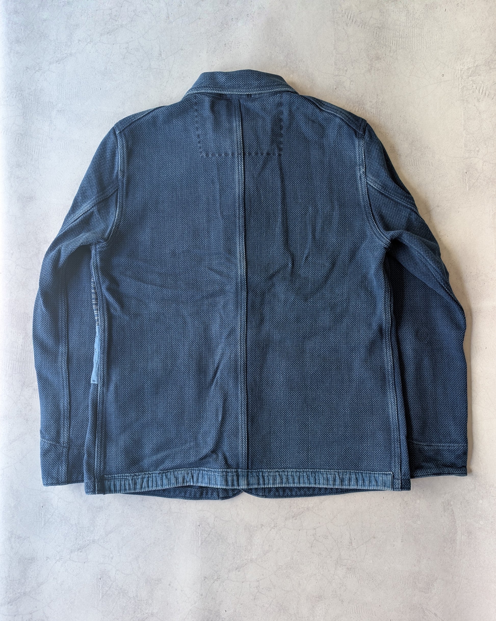 Blue Blue Japan Indigo Sashiko Patchwork Jacket