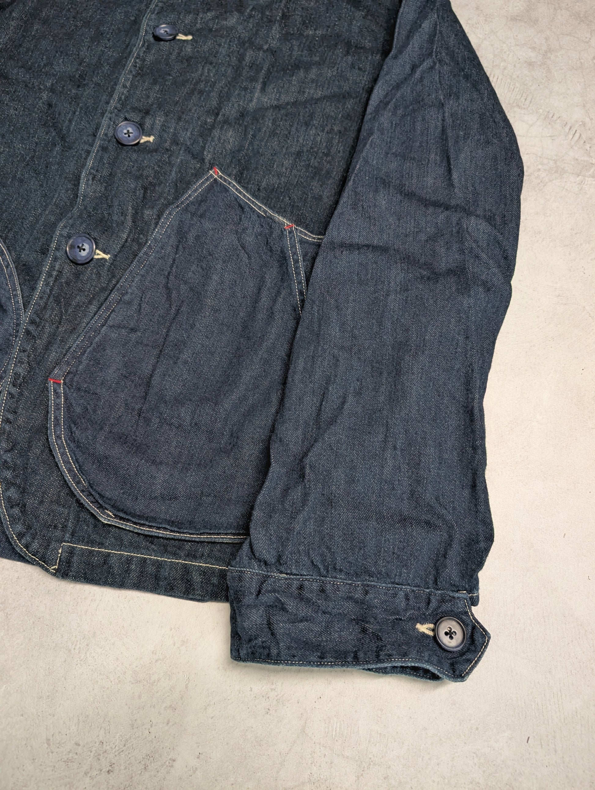 Kapital Two-Tone 8oz Denim Ringoman Coverall Jacket
