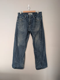Vintage Levi's Engineered Jeans Loose Fit Twisted Seam Denim Pants