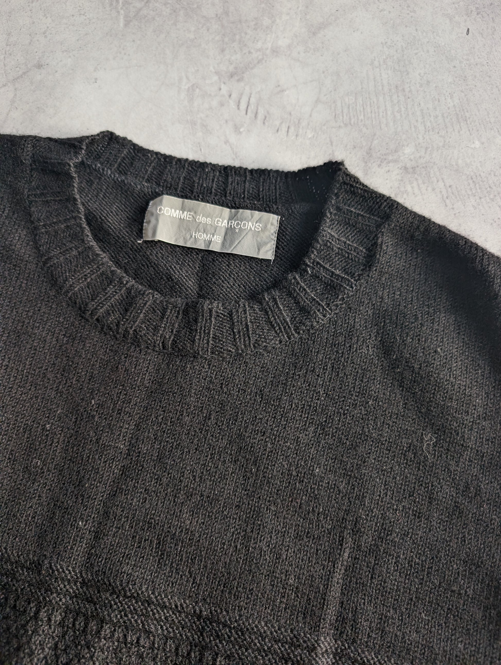 Comme des Garçons Homme AD1992 Tanaka Knit Sweater