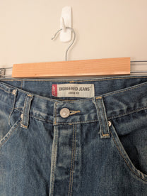 Vintage Levi's Engineered Jeans Loose Fit Twisted Seam Denim Pants