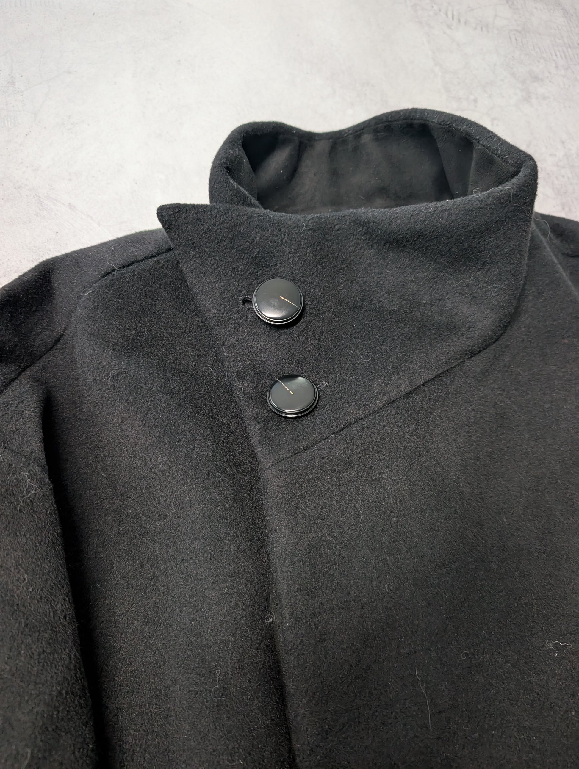 Common Divisor Enoch Asymmetrical Wool-Blend Jacket