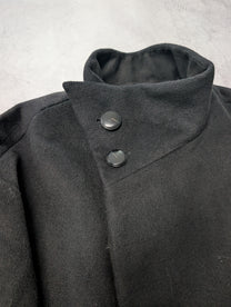 Common Divisor Enoch Asymmetrical Wool-Blend Jacket