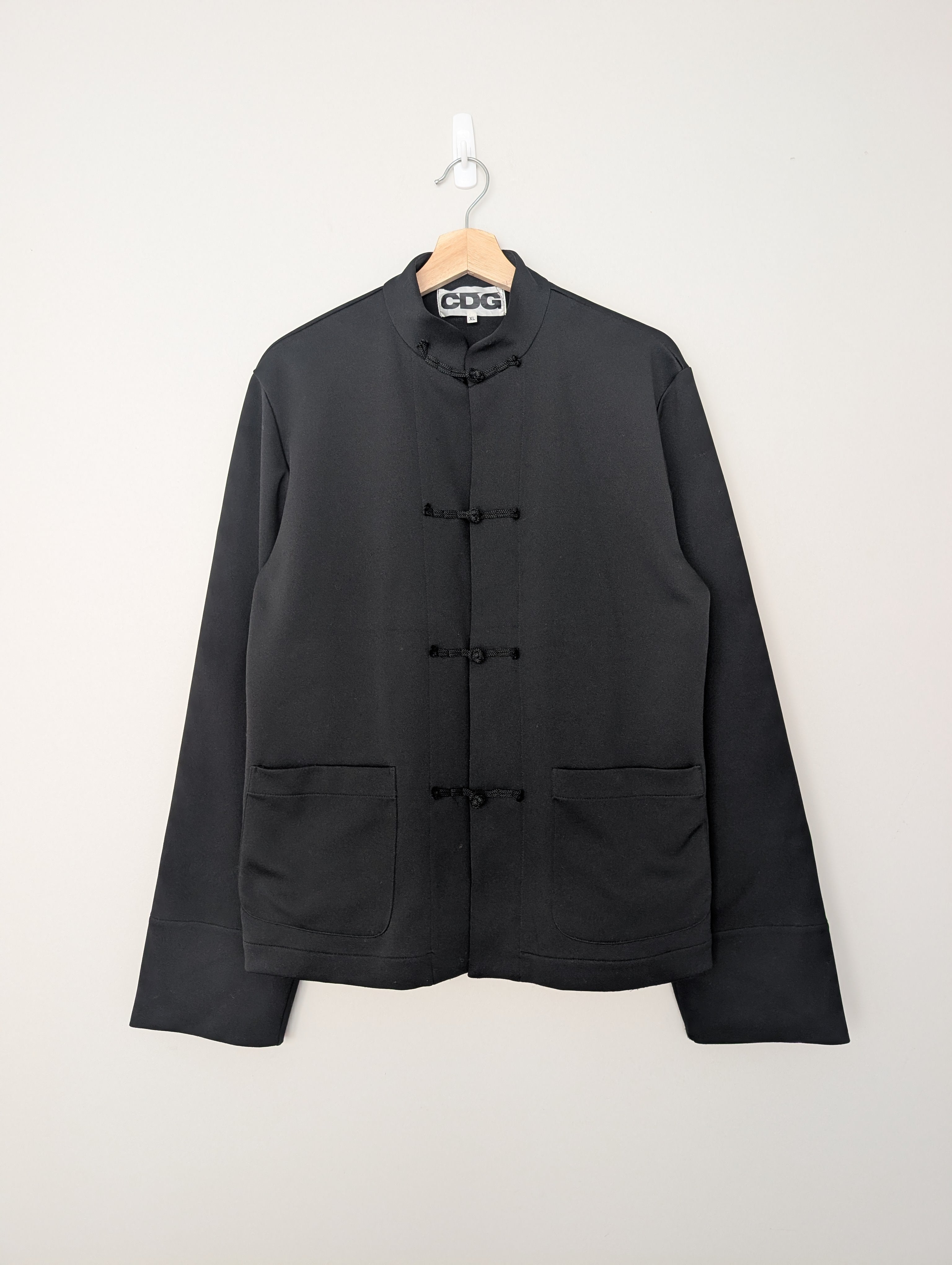 AD2002 archive COMME des GARÇONS HOMME Comme des Garçons Homme AD2002 Textured Crinkle Blouson – SĀN