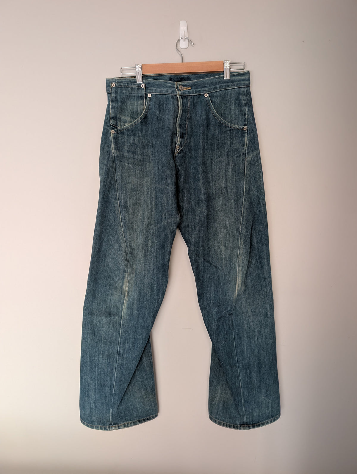 Vintage Levi's Engineered Jeans Buckle-Back Cinch Denim Pants