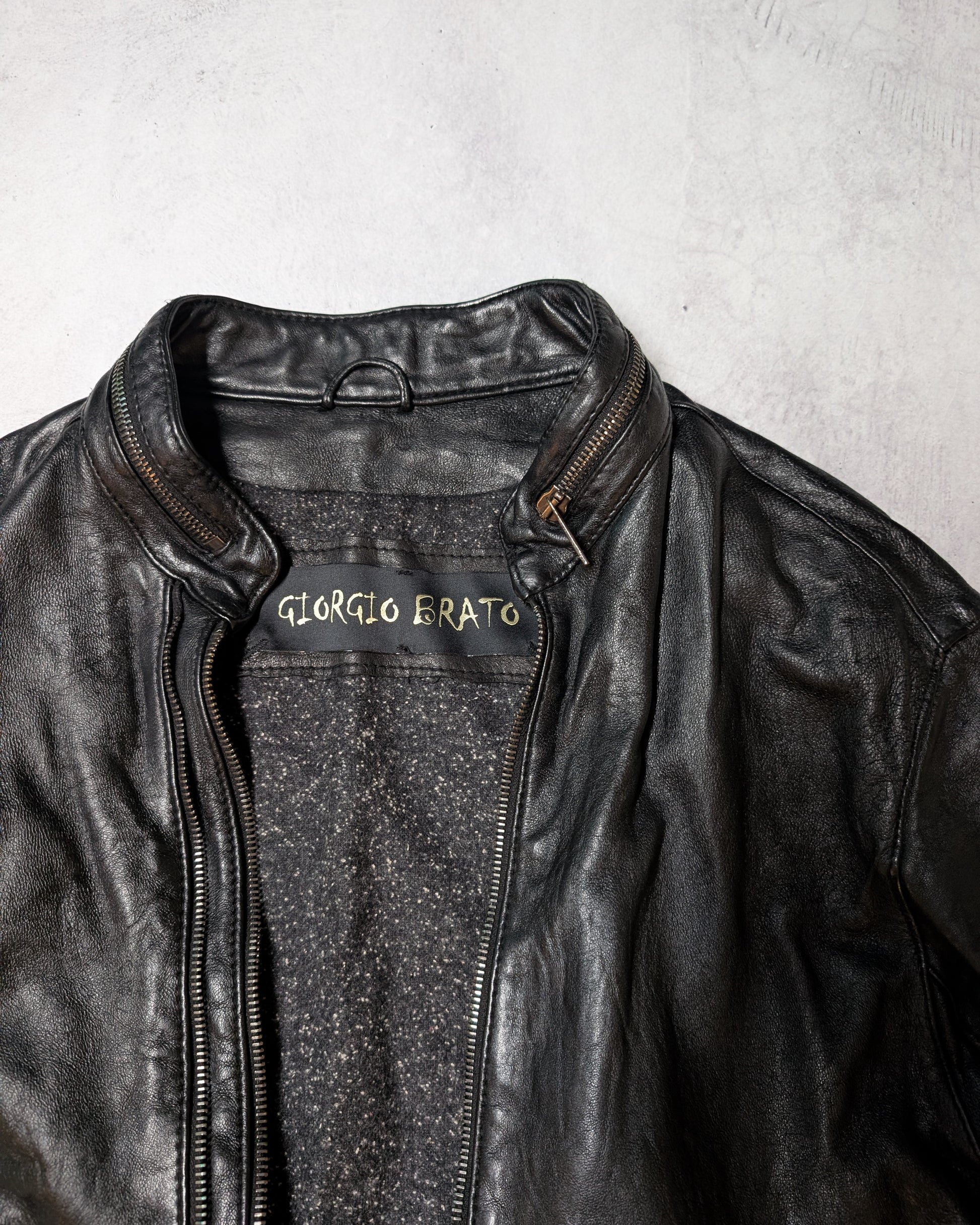 Giorgio Brato Leather Jacket