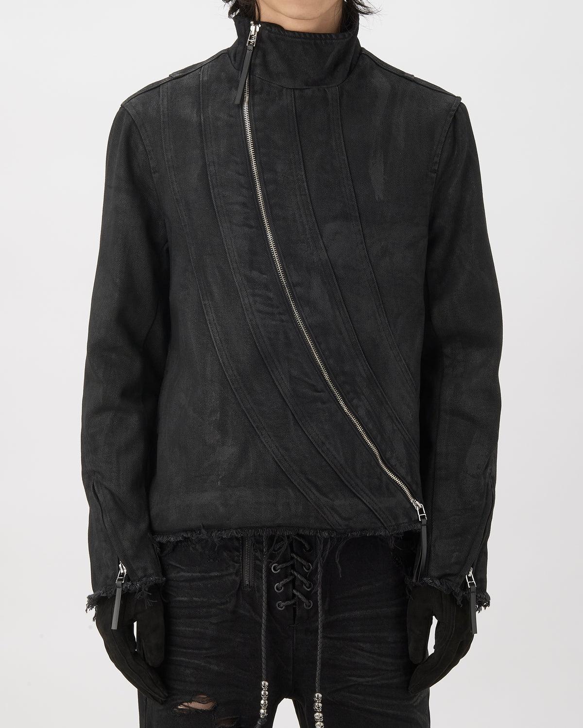 Troubled Waters Distressed Fencing Jacket V2