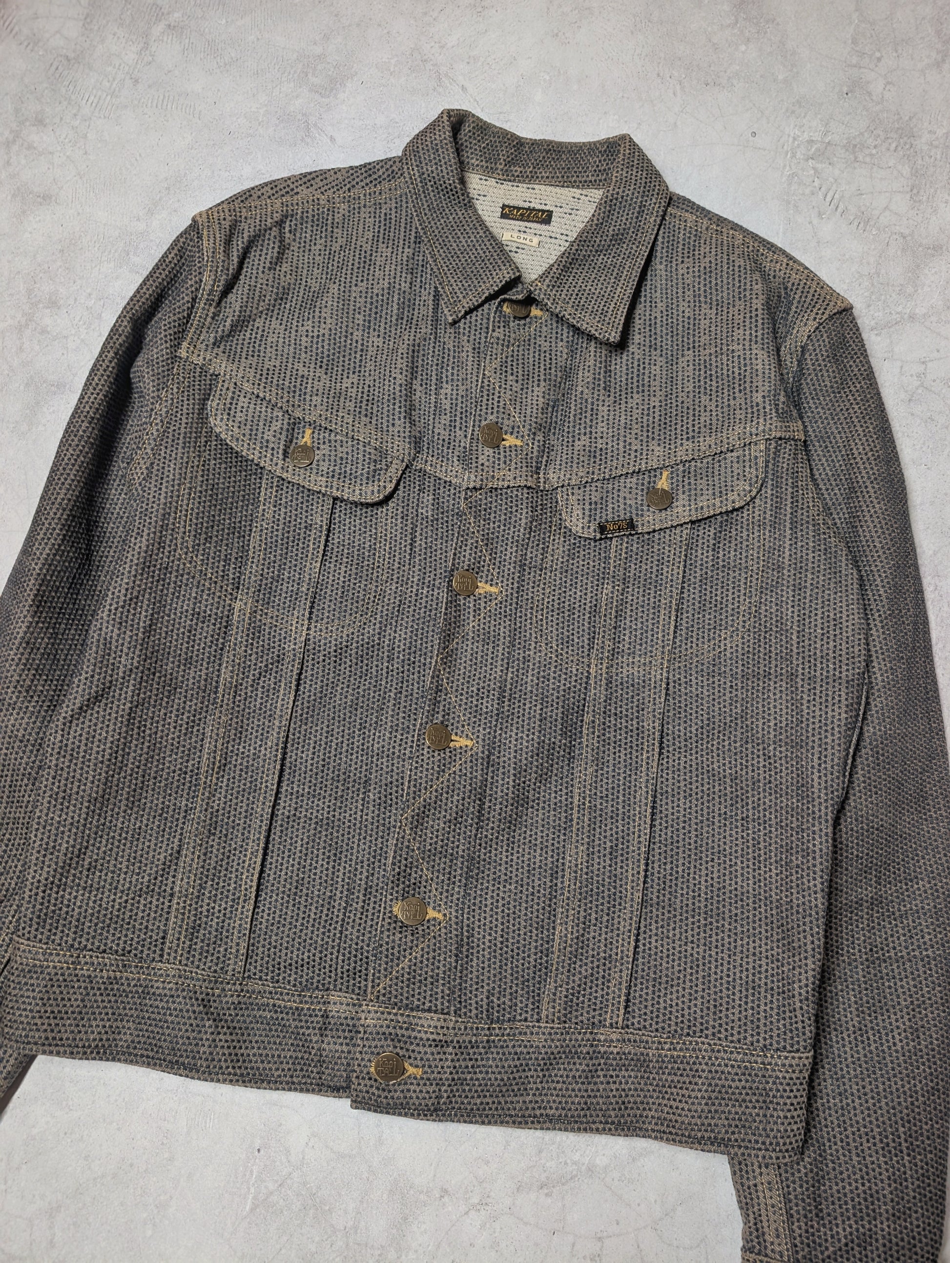 Kapital Century Denim No. 7-S Sashiko Jacket 