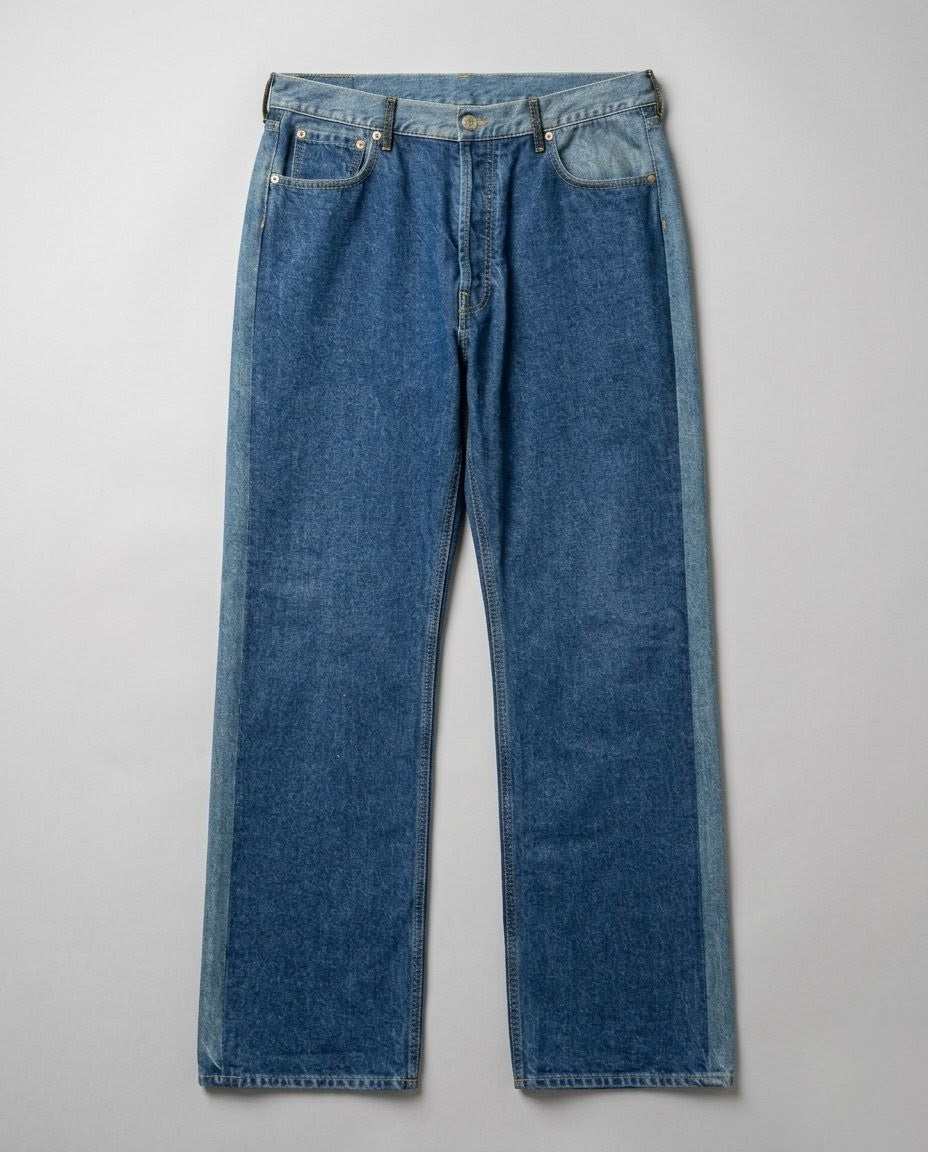 Maison Margiela SS22 Bi-Color Denim