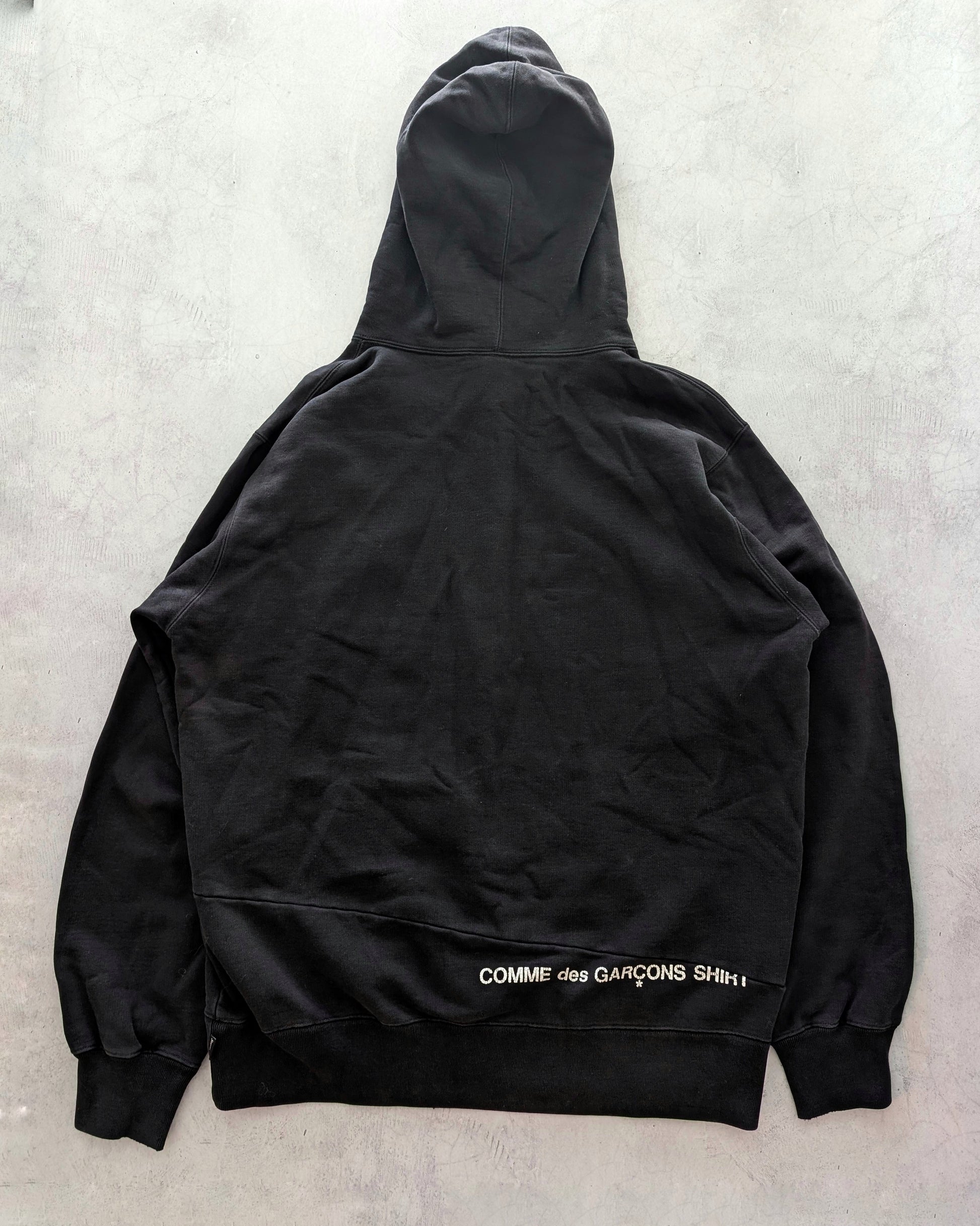 Supreme x Comme des Garcons SHIRT Split Box Logo Hooded Sweatshirt
