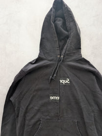Supreme x Comme des Garcons SHIRT Split Box Logo Hooded Sweatshirt