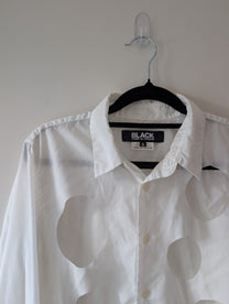 Comme Des Garçons Black Hole-ly Shirt AD 2018