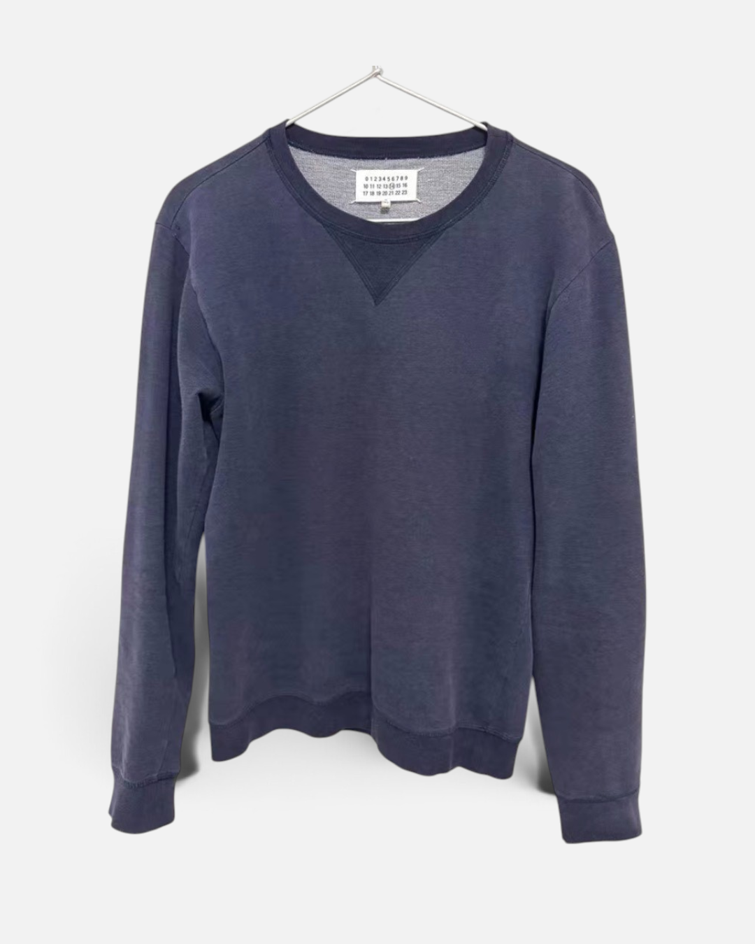 Maison Martin Margiela 14 Classic Elbow-Patch Crewneck Sweatshirt