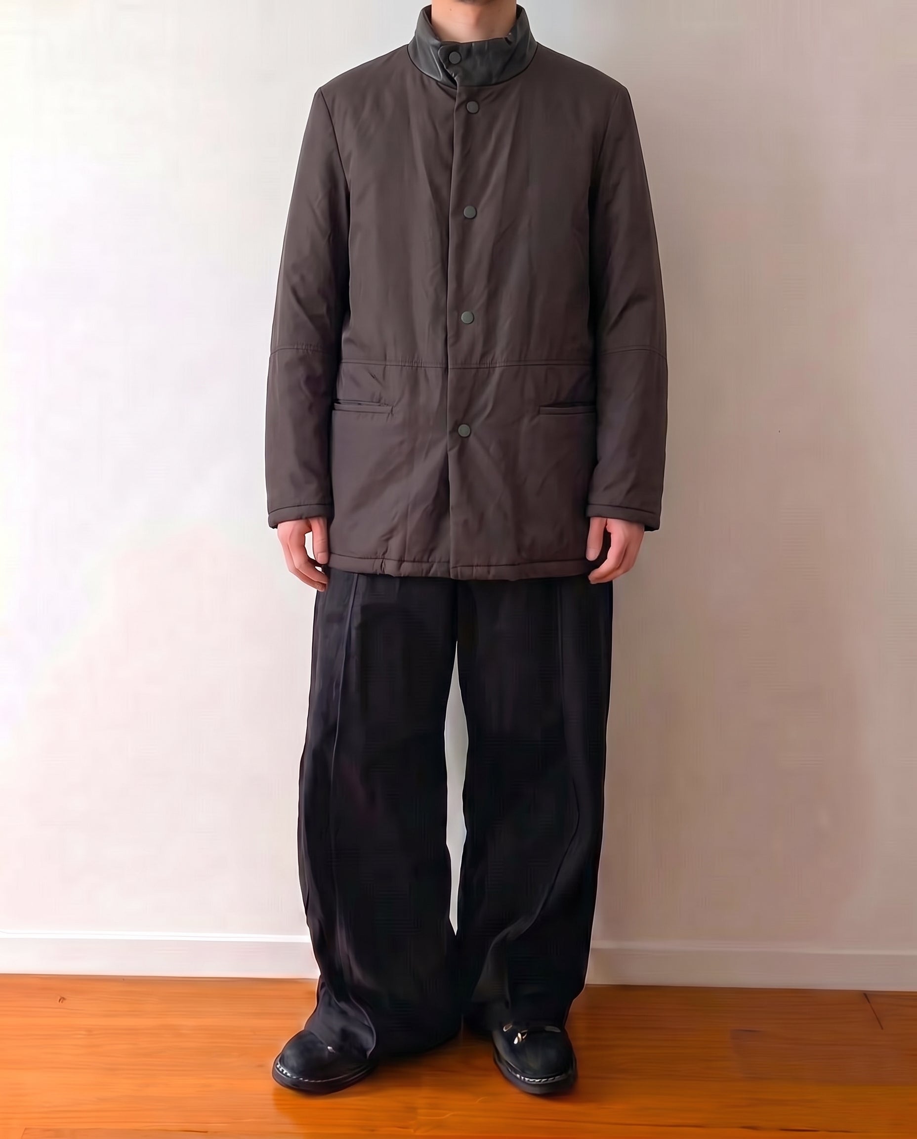 Armani Collezioni Detachable Shearling Liner Jacket