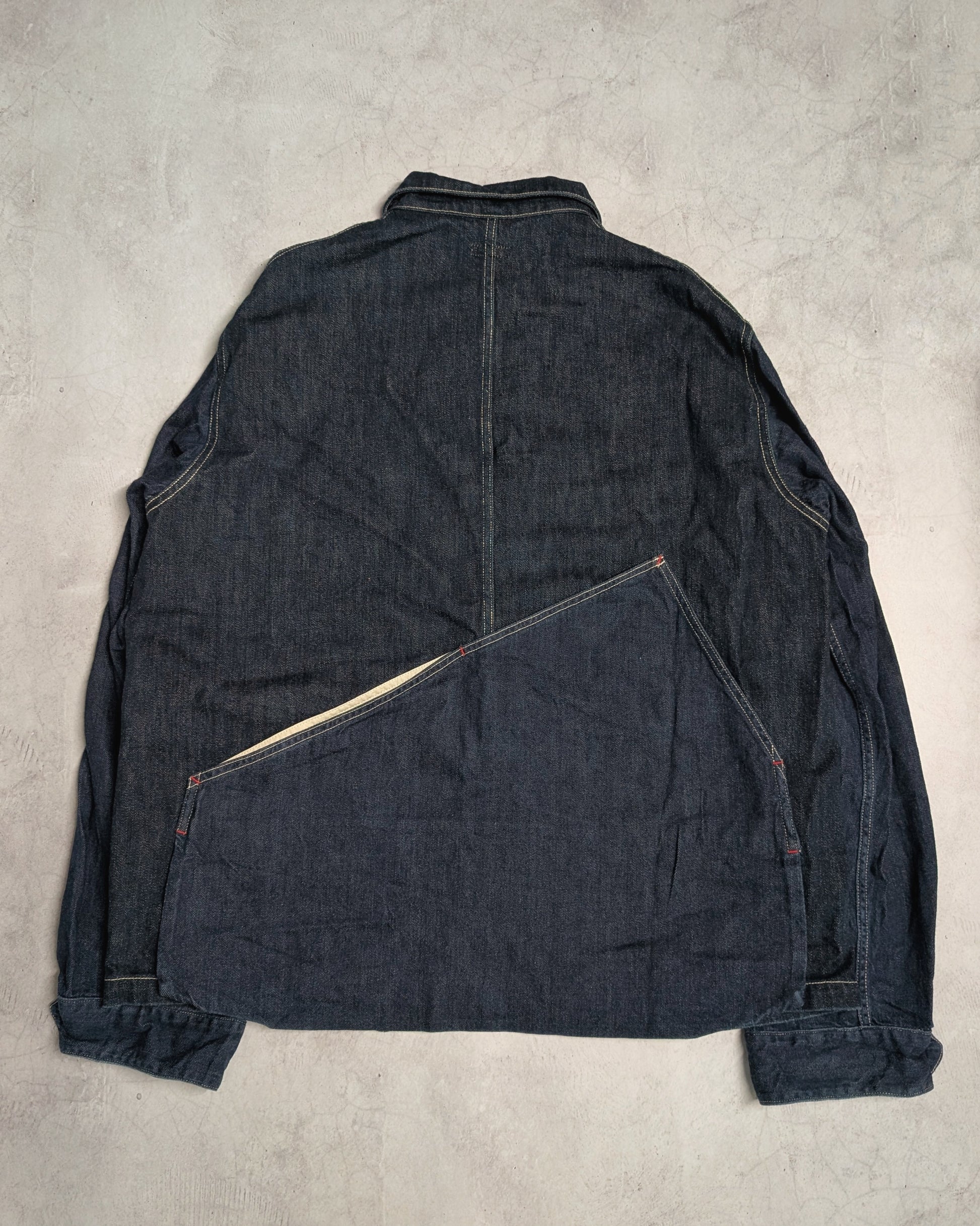 Kapital Two-Tone 8oz Denim Ringoman Coverall Jacket
