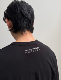 CDG Shirt Forever Basic Neck logo L/S T Shirt