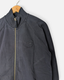 Armani Jeans Made in Italy Cotton Zip Up Jacket