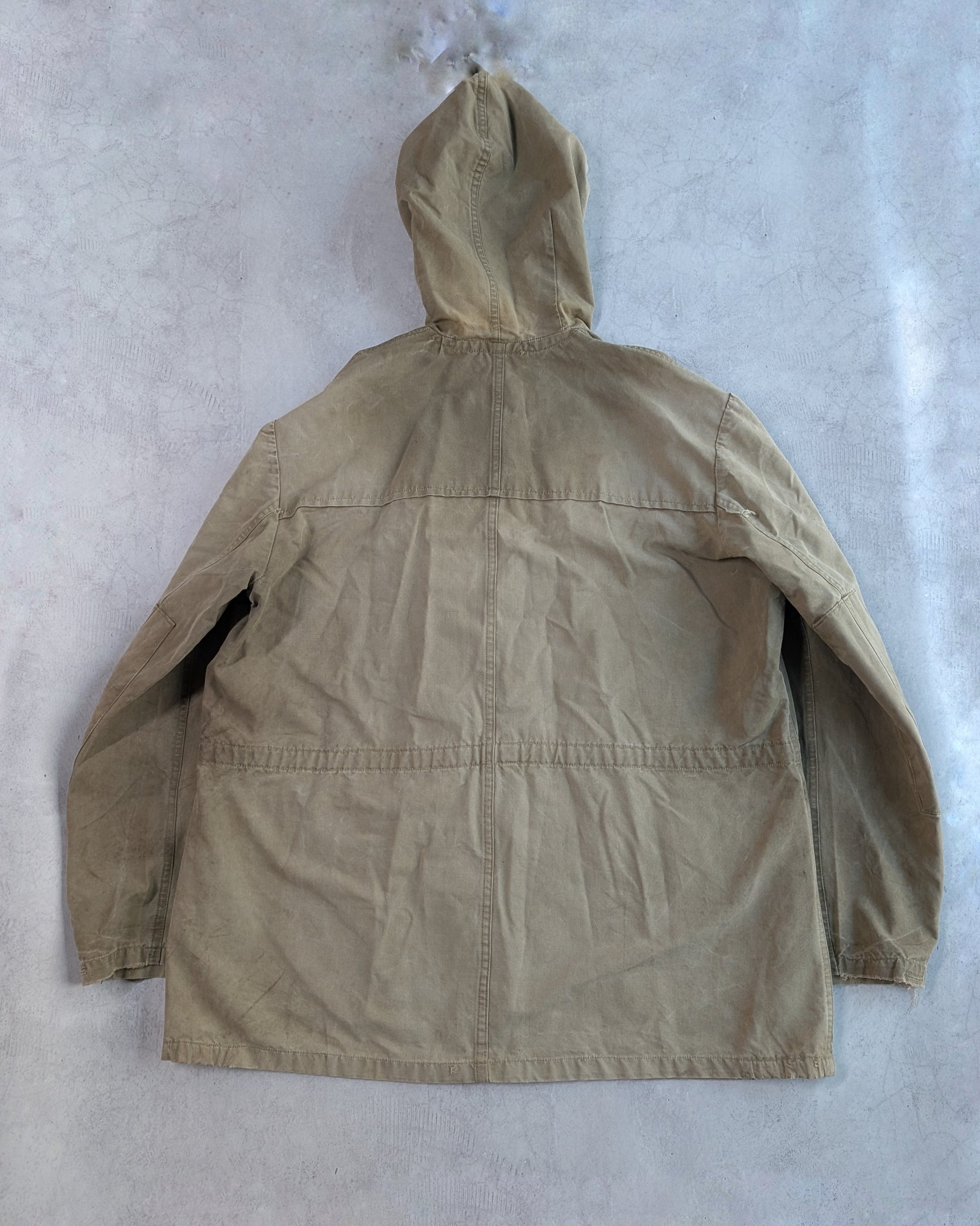 Vintage 1960s French Military Alpine Smock Jacket