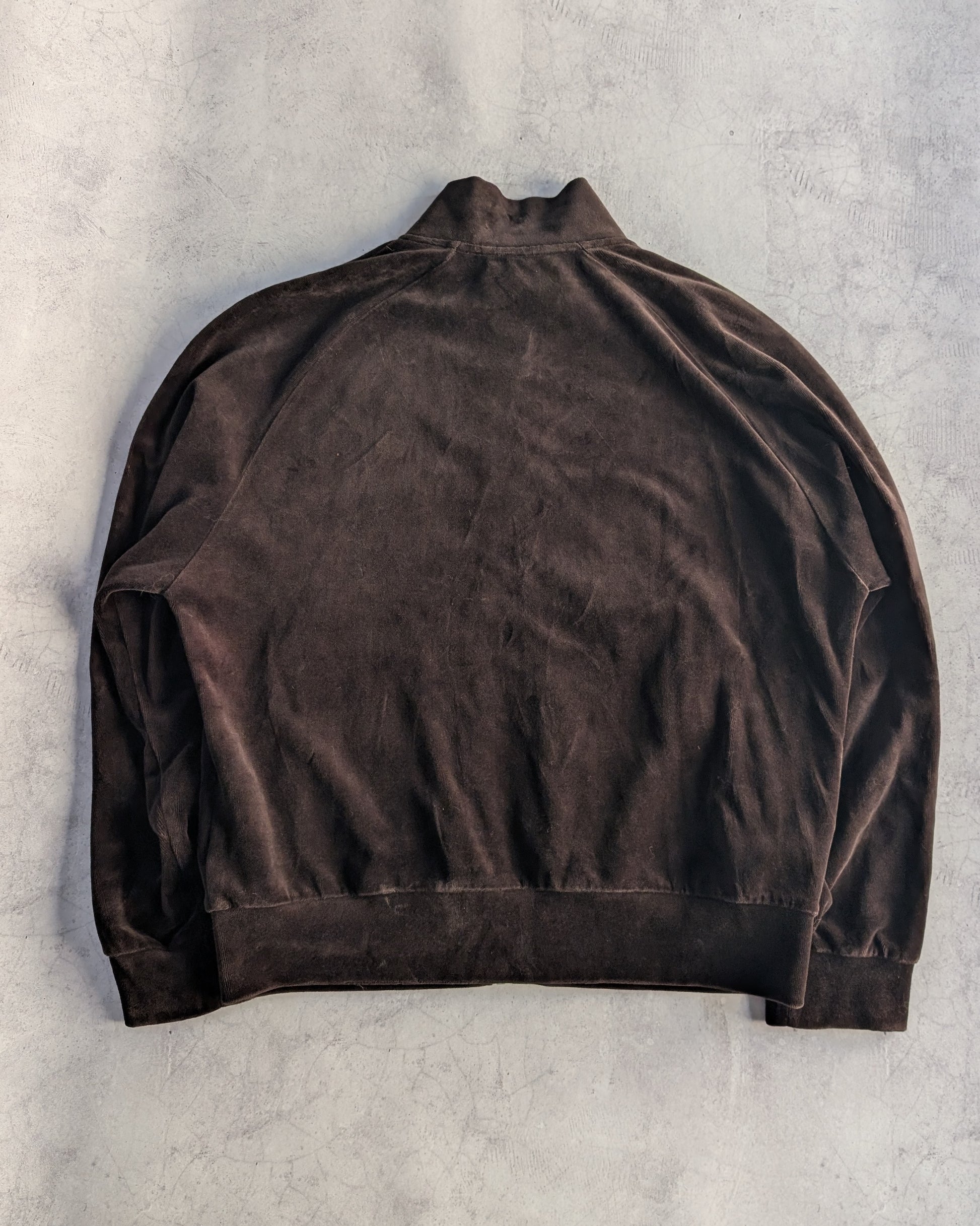 Nice Rice Velour Zip Blouson Jacket