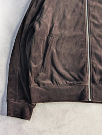 Nice Rice Velour Zip Blouson Jacket