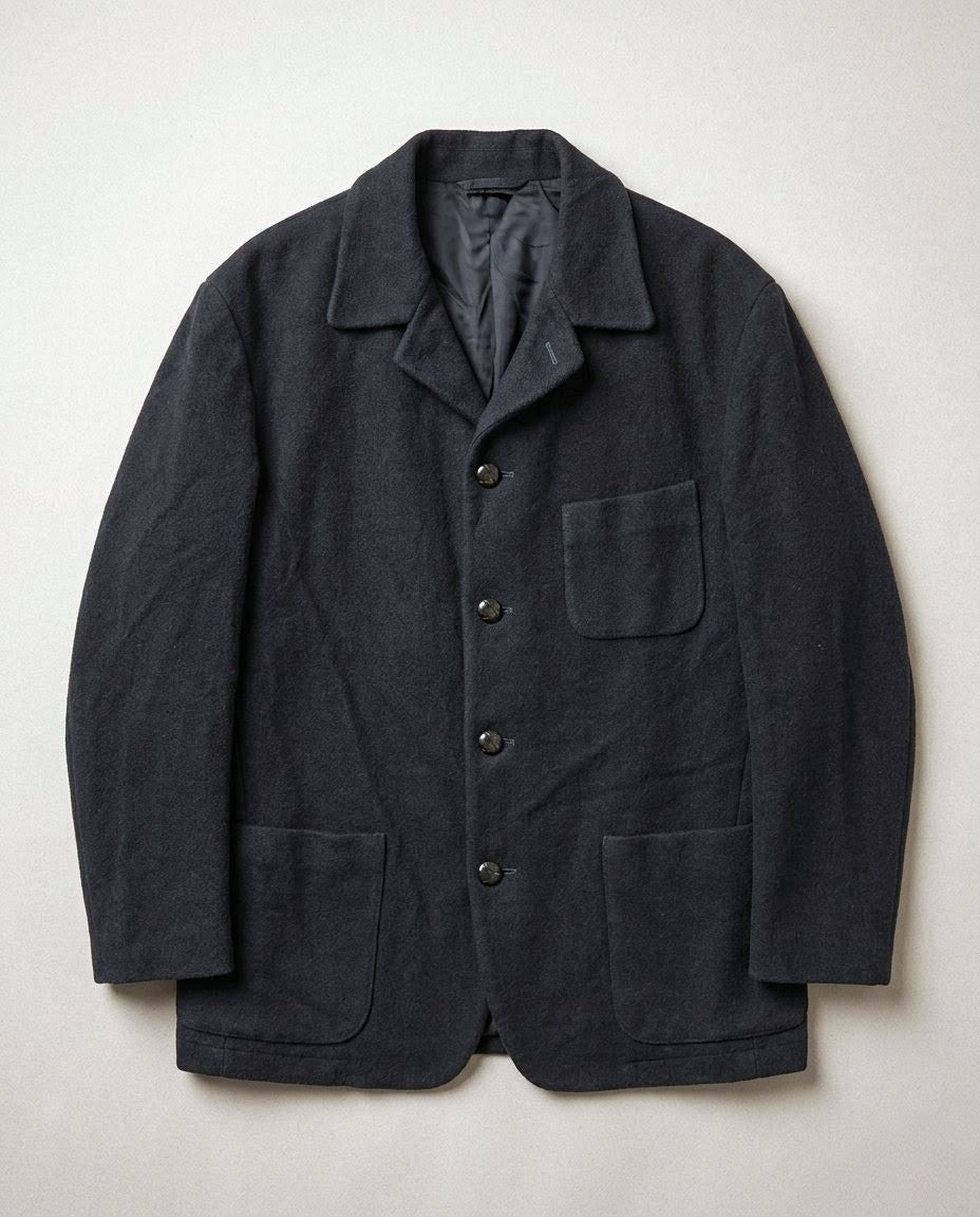 Issey Miyake I.S. Miyake Design Studio Archival Wool Coat