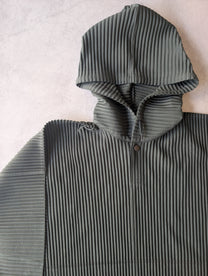 Issey Miyake Homme Plissé HP21JK107 Pleated Hoodie