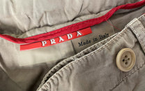 Prada Sport Cotton Twill Trousers