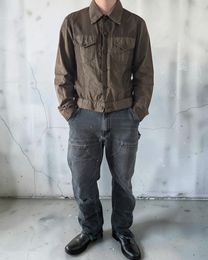Y's Yohji Yamamoto SS09 Paneled Lightweight Trucker Jacket