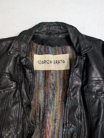 Giorgio Brato Lambskin Trucker Jacket