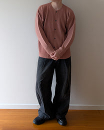 Homme Plissé Issey Miyake Pleated Jacket in Coral