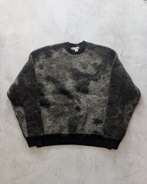 Adidas Y-3 CH1 Camouflage Mohair Blend Knit Sweater