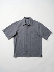 Prada Structured Collar Short Sleeved Shirt