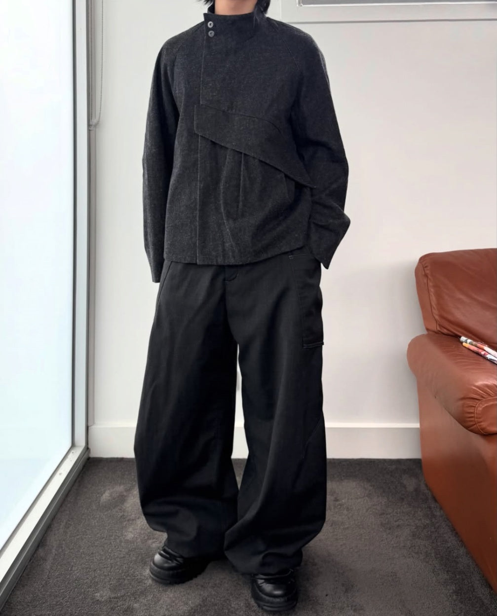 Common Divisor Vale Stand Collar Jacket