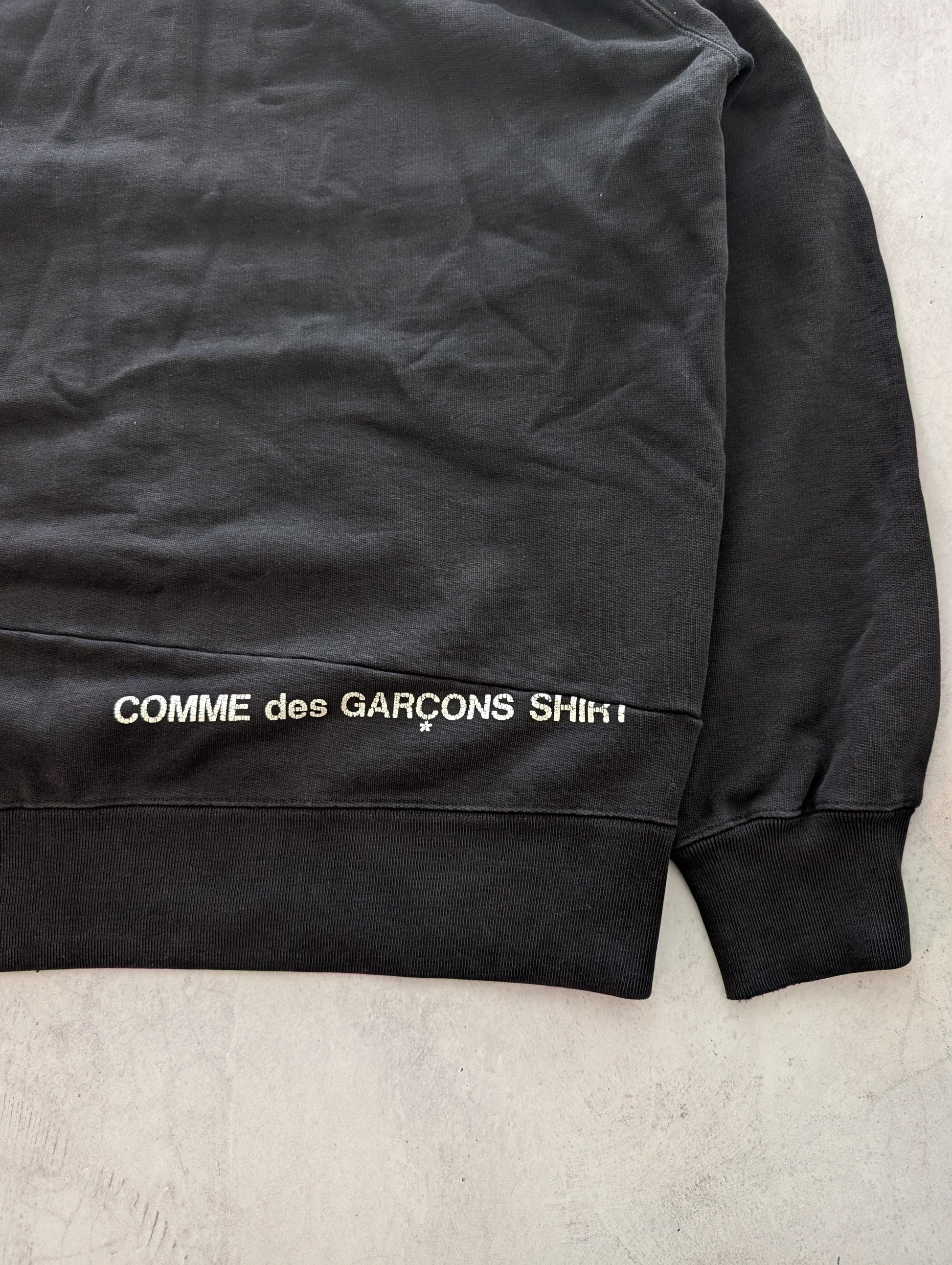 Supreme x Comme des Garcons SHIRT Split Box Logo Hooded Sweatshirt